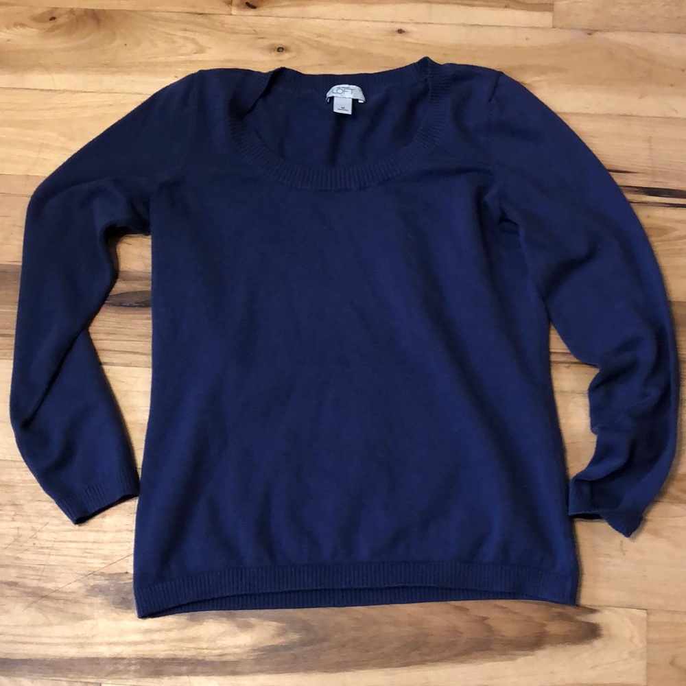 Loft purple sweater